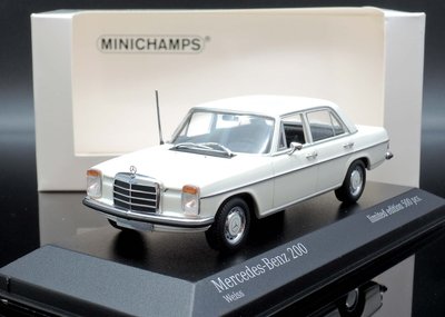 【M.A.S.H.】現貨特價 Minichamps 1/43 Mercedes-Benz 200D (W115) 白