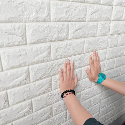 gosolo 特價 新品 【超厚款】 77*70立體壁貼 牆貼 壁紙 防撞壁貼 壁贴 磚紋壁貼 隔音壁貼 3D壁貼