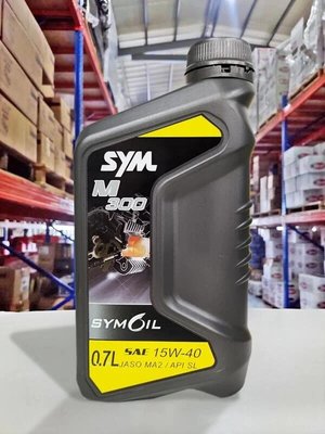 『油工廠』SYM 三陽 原廠 M300 SL 4T 15W40 四行程 0.7L 合成機油 15W-40