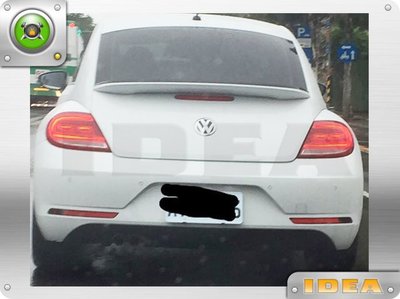 泰山美研社Y0686 VW BEETLE 金龜車 O版中擾流尾翼 素材 國外預定進口 國際運費另計