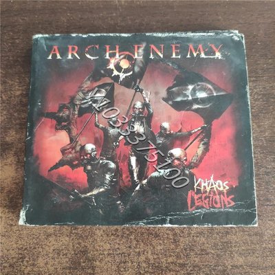 歐版拆封 旋律死亡金屬 大敵 Arch Enemy Khaos Legions 2CD 唱片 CD 歌曲【奇摩甄選】