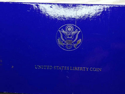 1986年 美國 自由女神 精制 銀幣18395