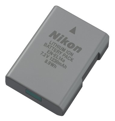 【高雄四海】Nikon EN-EL14A 原廠電池．全新平輸裸裝．同EN-EL14．D3500 D5600可用