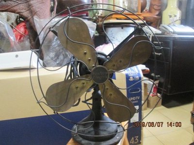 早期 古董美國西屋16吋電扇(無擺頭)(非賣品!!!請勿下標，謝謝)