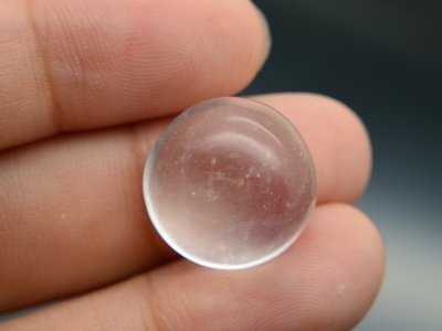 《水沫玉專區》《裸石》冰透水沫玉 14.91ct 裸石 蛋面