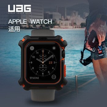UAG適用於手錶Apple6 SE 5 4 38 / 40mm錶殼戶外運動保護殼透氣防汗42 / 44mm錶殼-奇點家居