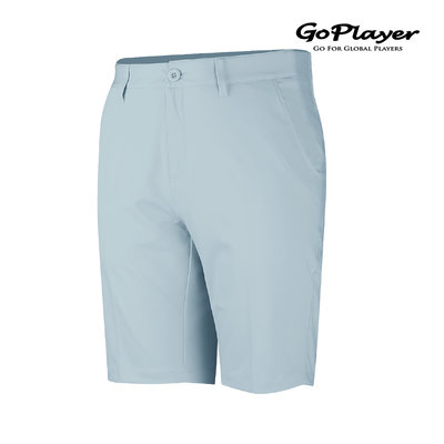 青松高爾夫爾夫GoPlayer男彈性腰高爾夫短褲(灰藍/水藍/卡其)$1800元