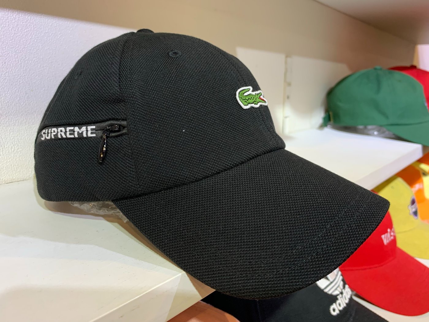 ☆LimeLight☆ Supreme️ x Lacoste️ Pique 6-Panel 鱷魚聯名老帽