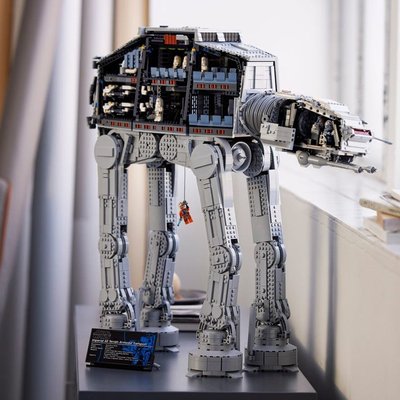 現貨熱銷-【生日禮物】LEGO樂高星球大戰75313全地形裝甲步行機AT-AT積木爆款