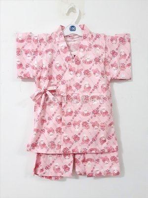 ✪胖達屋日貨✪褲款 110cm  粉底 美樂蒂 日本 女 寶寶 兒童 和服 浴衣 甚平 抓周 收涎 攝影