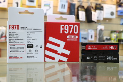 【日產旗艦】千工 SONY F970 7.2V (7800mAh) 電池 副廠電池 NP-F 公司貨 監視器 補光燈