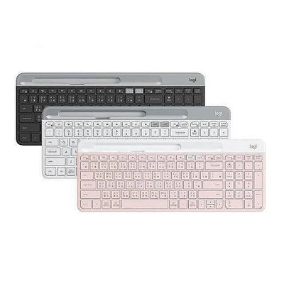 【現貨】熱銷Logitech 羅技 K580 超薄跨平臺鍵盤 鍵盤 石磨黑 珍珠白 玫瑰粉 中文版 b10