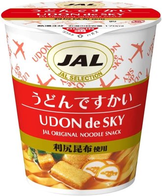 日本製 JAL 日本航空 機上泡麵 杯麵 15入 頭等艙限定 拉麵 烏龍麵 蕎麥麵 海鮮 日清 消夜 零食【全日空】