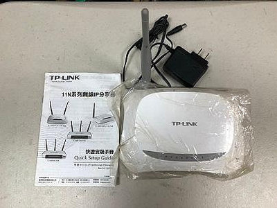 二手TP-Link TL-WR740N 150Mbps wifi分享器 無線網路分享器 路由器 附說明書