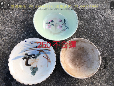 台灣早期老商品|盤子|胭脂盤|胭脂碗|醬油碟|杯子|湯匙4