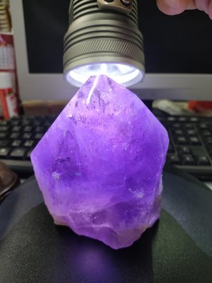 玻利維亞紫水晶骨幹1095g*高10.5*長10*厚8公分#139