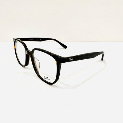 【名家眼鏡】雷朋質感玳瑁色大方型膠框RB5411D 2012【台南成大店】