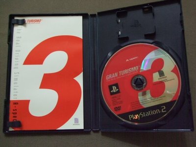 『懷舊電玩食堂』《正日本原版》【PS2】實體拍攝 跑車浪漫旅 3 GRAN TURISMO3 A-spec (盒書)