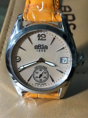 ARSA Unitas 999只限量版手上鍊機械錶