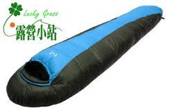 露營小站~【AS300B】吉諾佳 Lirosa 超保暖型羽絨睡袋300g