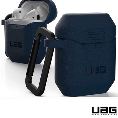 UAG矽膠軟殼 適用於AirPods 1/2/3代 耳機保護套 保護殼 矽膠套 軟殼套 穿戴配件 七佳錶帶配件599免運