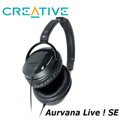 【MR3C】限量 含稅公司貨 CREATIVE 創新未來 Aurvana Live ! SE 頭戴式耳機 ZH0010