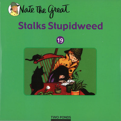 ＊小貝比的家＊NATE THE GREAT STALKS STUPIDWEEDS/單CD/7~12歲/讀本單CD