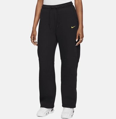 【潮牌館】NIKE TECH FLEECE OH PANT 長褲 直筒 棉褲 抽繩 男款 黑色  FD8461