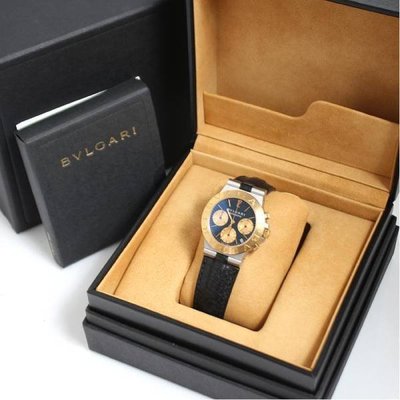 BVLGARI 【寶格麗 】  CH35SG  K18YG/SS   機械錶 18K金手錶 自動上鍊錶 瑞士錶