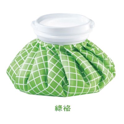 muva冰熱雙效水袋9吋（綠格）
