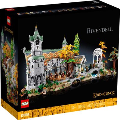 樂高積木 LEGO 10316 魔戒 瑞文戴爾 Rivendell 精靈庇護所【台中宏富玩具】