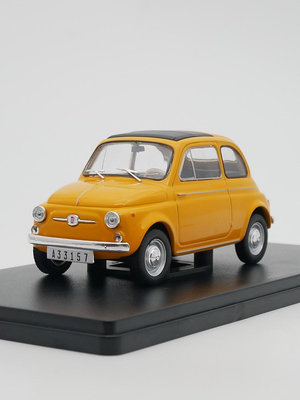 IXO 1:24 Fiat 500 1960菲亞特合金汽車模型金屬收藏玩具車模