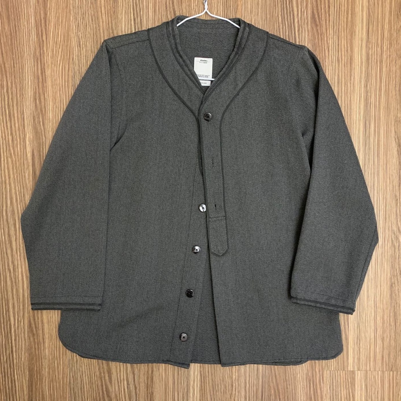 VISVIM DUGOUT SHIRT L/S Size:3 GREY | Yahoo奇摩拍賣