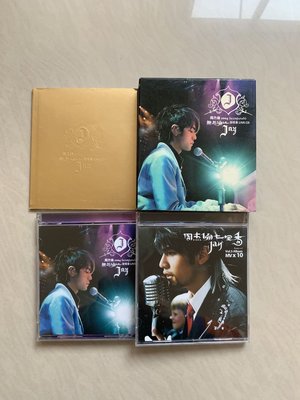 周杰倫 無與 倫比 演唱會Live 2CD+VCD 阿爾發首版 絕版 7 (TW)