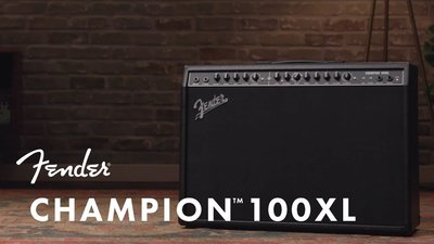 【又昇樂器 . 音響】Fender Champion 100 XL 電吉他音箱 2X12 100瓦