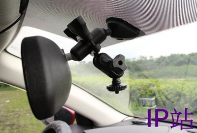 【IP站】DV 1/4 小蟻 GOPRO SJ4000 獵豹 機車行車記錄器 運動攝影機 後視鏡 後照鏡 支架 車架底座