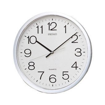 【SEIKO CLOCK】日本精工標準型 時鐘 掛鐘 QXA041S  直徑40x 4cm免運費可開發票含稅價