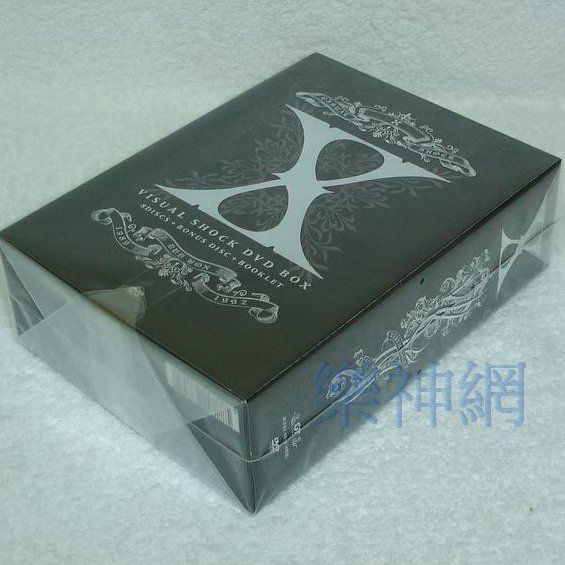 X JAPAN X Visual Shock DVD Box 1989-1992 日版初回限定9 DVD+Booklet