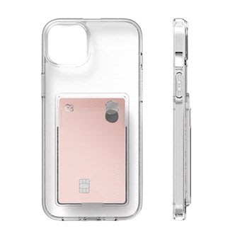 Clear Card pocket Air-fit case compatible with iPhone14
