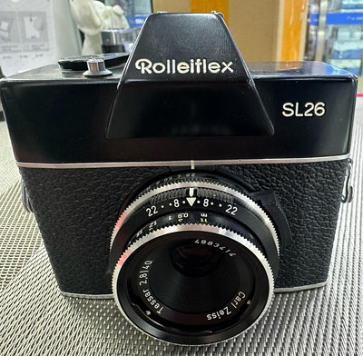 Rolleiflex SL26 蔡司40/2.8鏡頭 祿萊膠