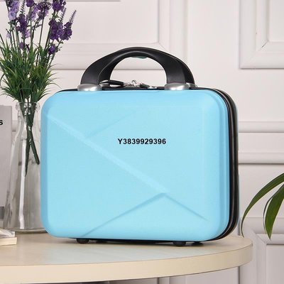 現貨熱銷-韓版新款可愛手提箱子小行李箱女士14寸化妝包小清新迷你旅行箱包
