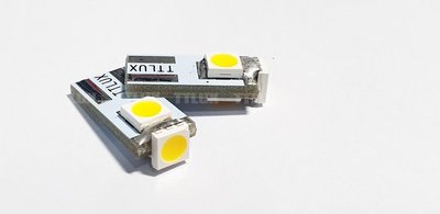 迷你T10 LED側燈(比原廠燈泡還小顆) 另有24V 超適合儀表板