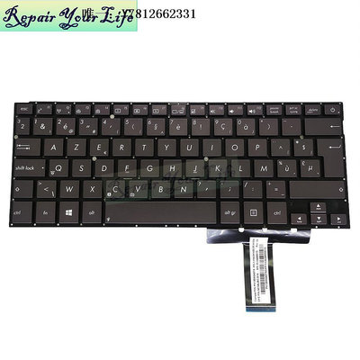 電腦零件華碩ASUS UX31A UX31 UX31E UX31LA 筆記本鍵盤 BE BR CF GK筆電配件