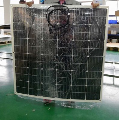 【當天發貨】18V180w單晶硅柔性太陽能板，家用及車頂太陽能板