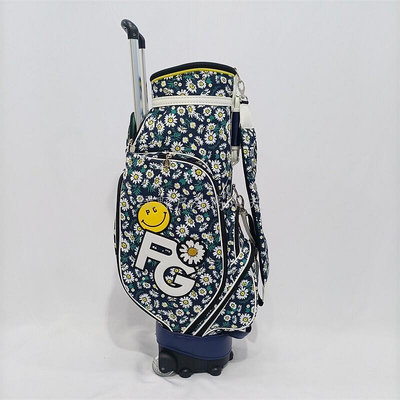 高爾夫球包新款PG高爾夫球包女士PEARLY GATES拉桿滾輪防水golf高爾夫球袋