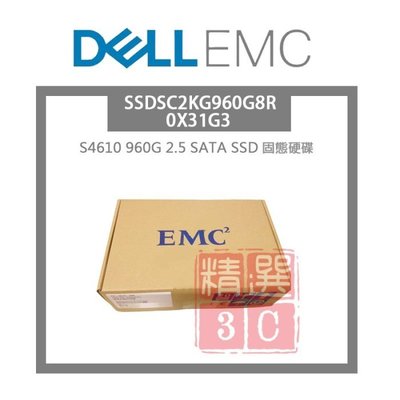 DELL Intel S4610 960G 2.5 SATA SSD 固態硬碟-0X31G3 SSDSC2KG960G8