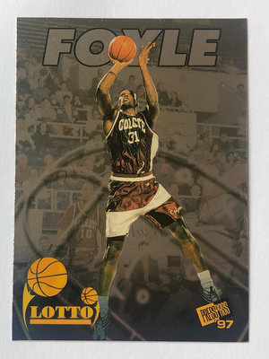 [NBA]1997 Press Pass LOTTO ADONAL FOYLE RC特卡#L5