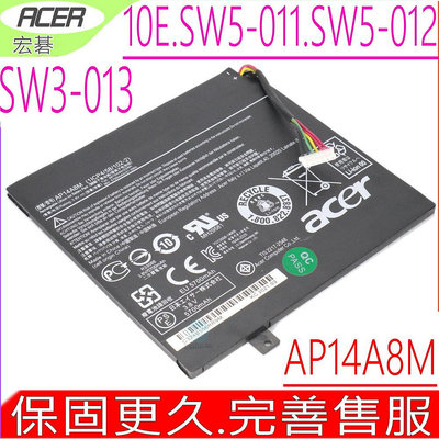 ACER AP14A8M 電池原裝 宏碁 SW5-011 SW5-012 Switch 10E Switch 11V AP18A4M