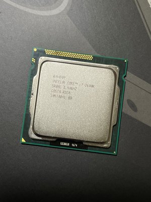 Intel Core i7 2600K 3.40G 8M 4C8T 1155 32nm HD 3000 不鎖倍頻 CPU