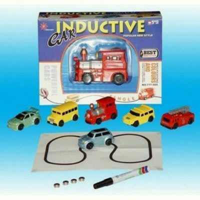 哈哈玩具屋~玩具~畫線感應車 跟筆車 畫線車 畫線電動車 循線車 沿線感應車 小汽車(小火車)